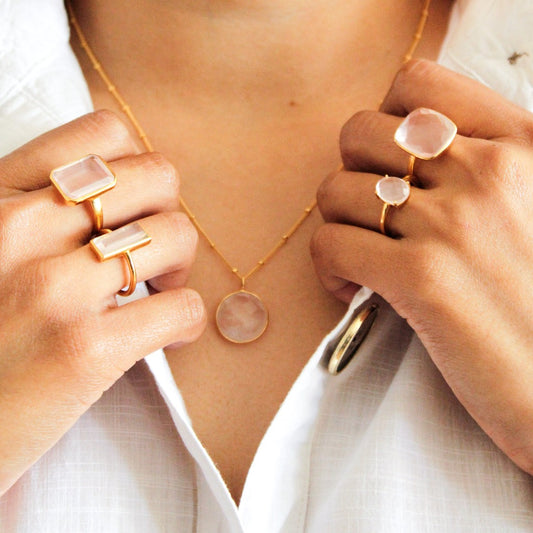 Rose Quartz Jewellery