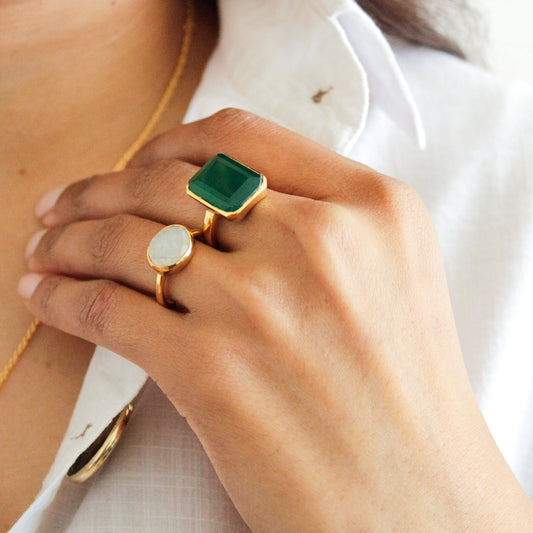 Green onyx, green onyx rings, green onyx jewellery, Rings, green onyx meaning green onyx stone benefits, onyx ring, ethical ewellery