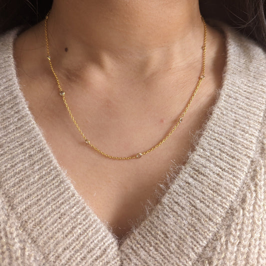 White Topaz Necklace