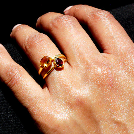 Citrine Rings
