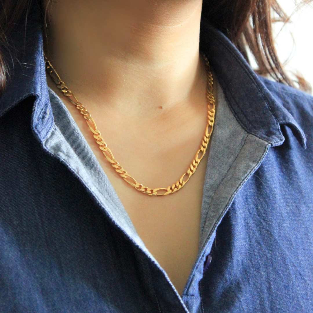 Chunky Link Chain - SOMYA LONDON, sterling silver necklace, no brass here