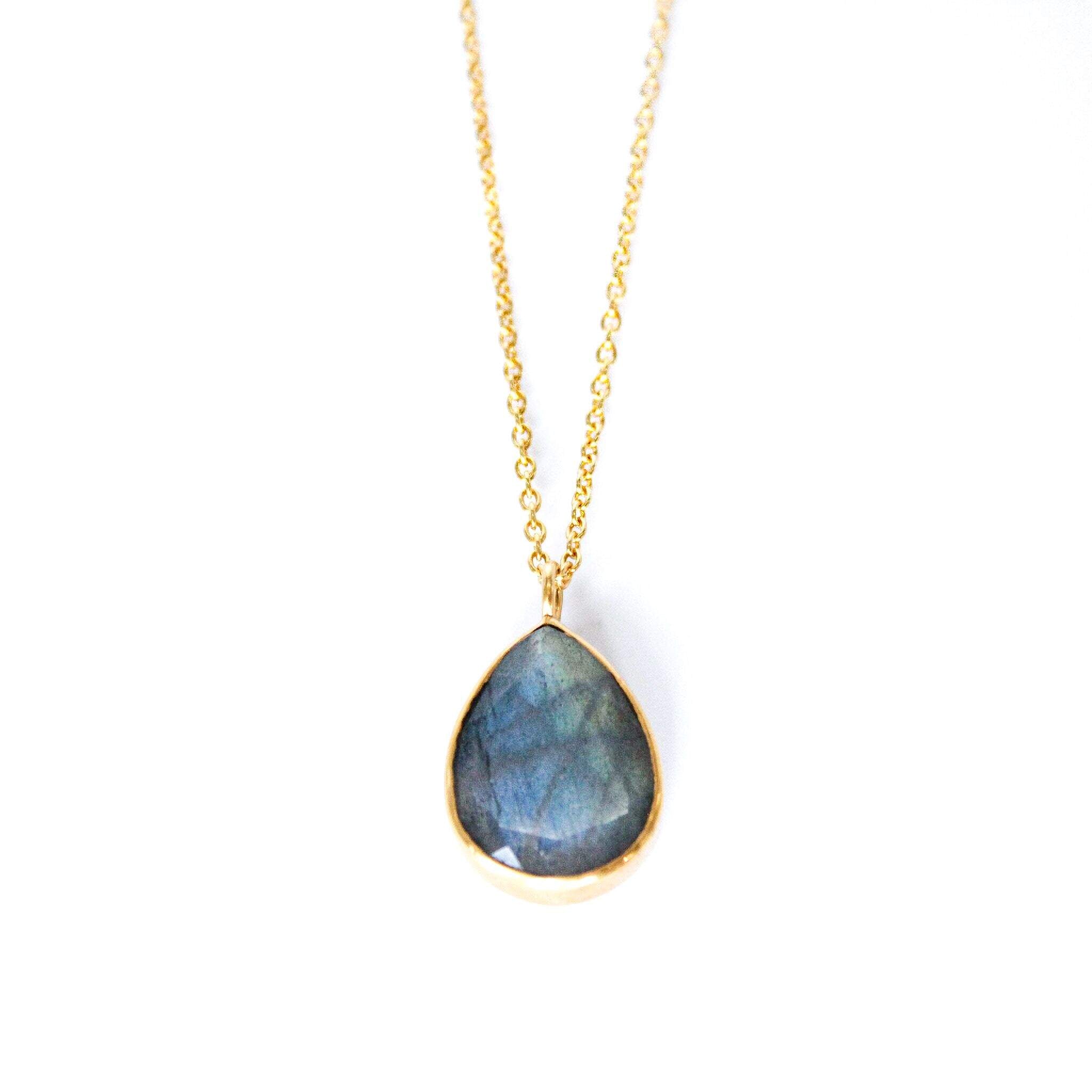 Labradorite Pendant Necklace – Leo Eleven Jewelry