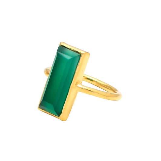 Greens Onyx Ring, green onyx, green onyx rings, gold onyx ring