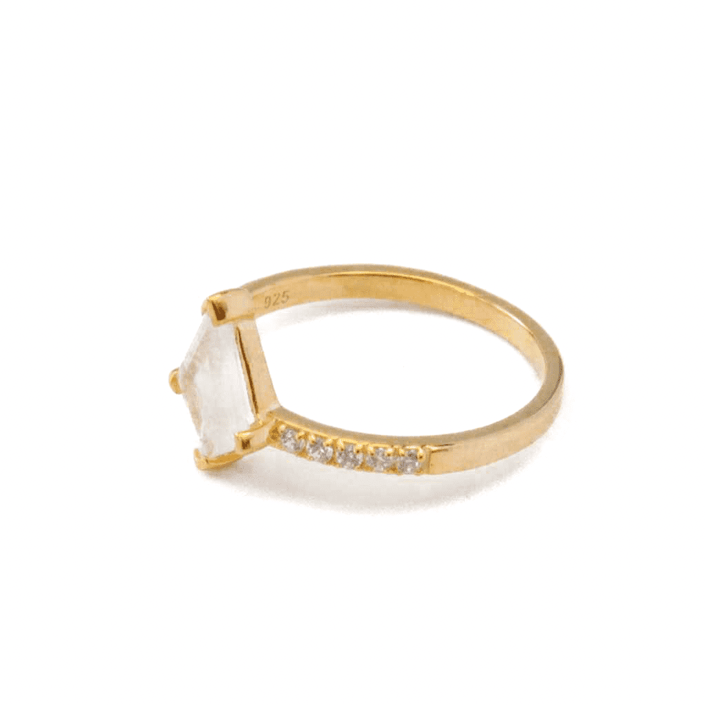 Moonstone Ring, Somya London, Ethical Jewellery