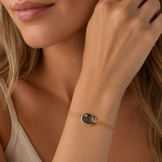 Kate Smoky Quartz Bracelet