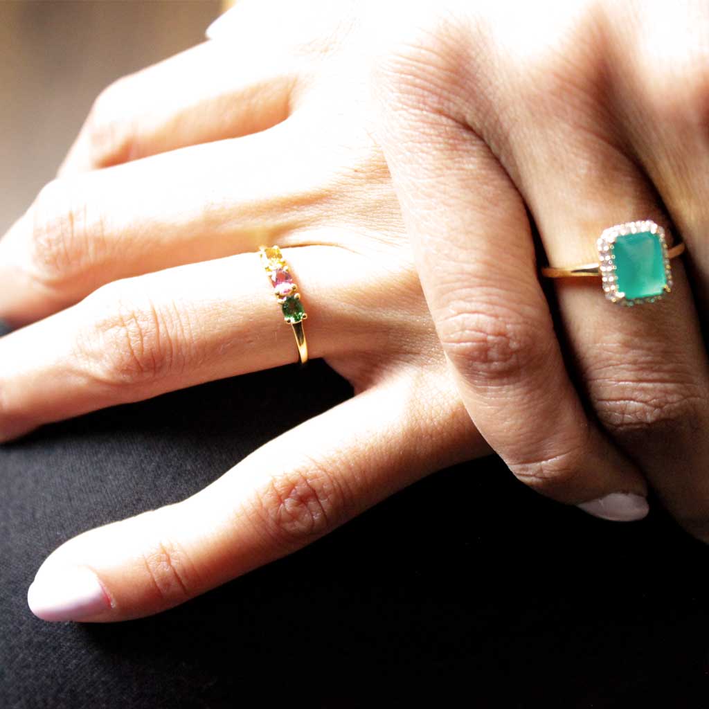 Tourmaline Ring - WOMEN'S JEWELLERY, women's onyx ring, women's onyx rings, women's jewellery, 